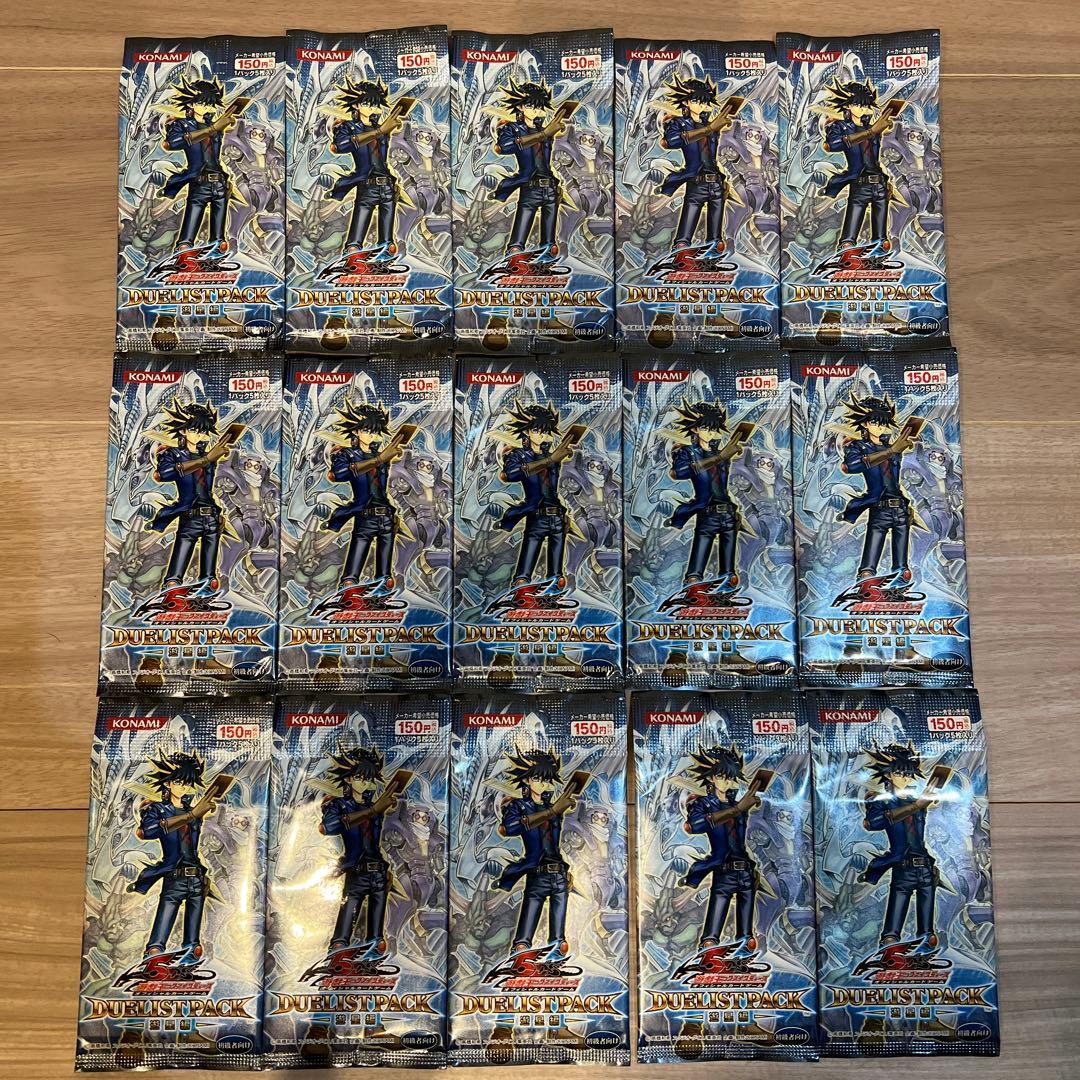 [新品未開封] 遊戯王OCG DUELIST PACK 遊星編　15パック