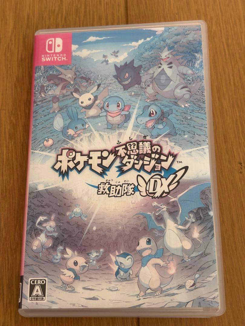 ポケモン 不思議のダンジョン ポケモンカード ピカチュウ 救助隊　スイッチ