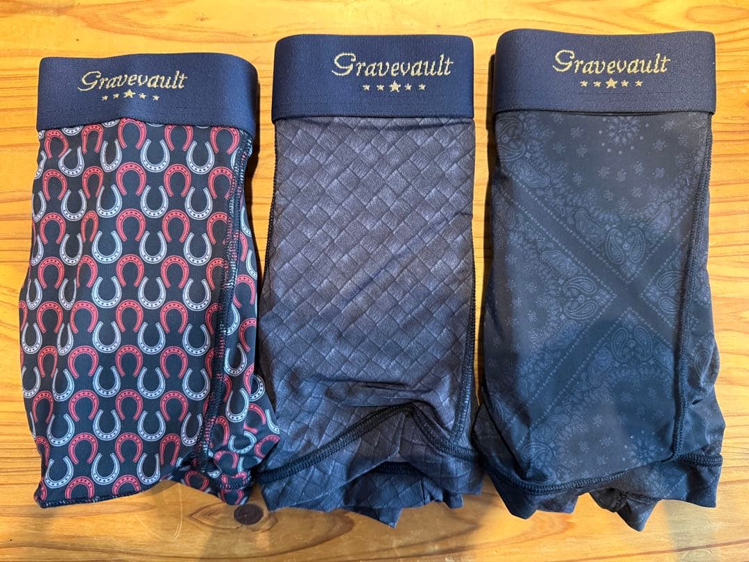 Gravevault ショートボクサー Mサイズ 3枚セット