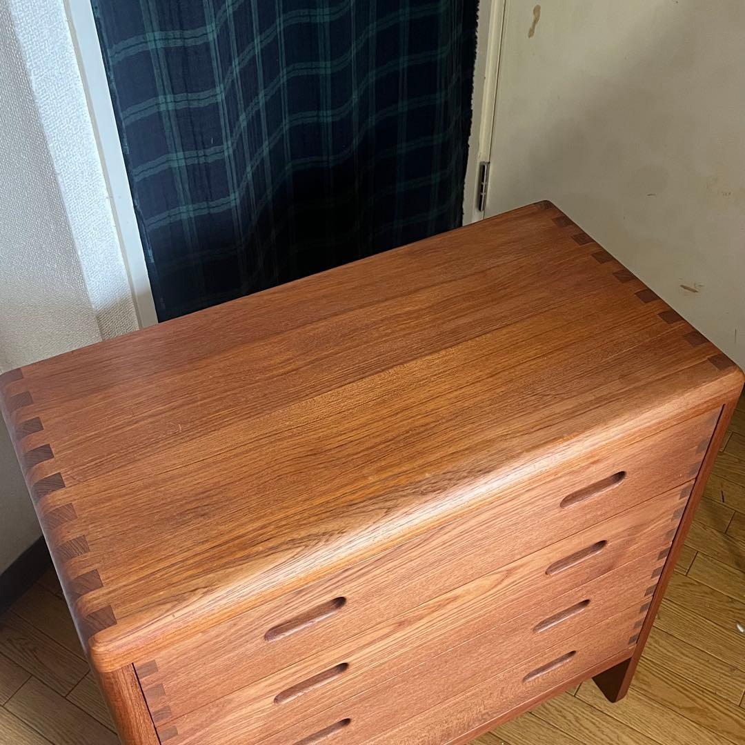 北欧 デンマーク製 ニールスバッハ チーク材 チェスト 収納家具 ヴィンテージ