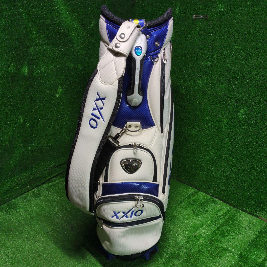 ゼクシオ XXIO ツアーモデル キャディバッグ ホワイト ブルー