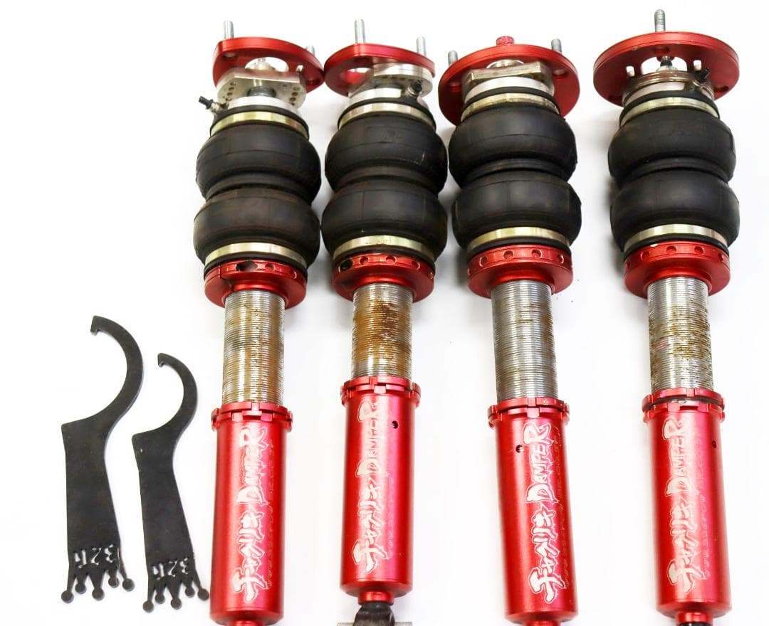 クラウン GRS210 　326パワー　 エアーサスペンション　車高調