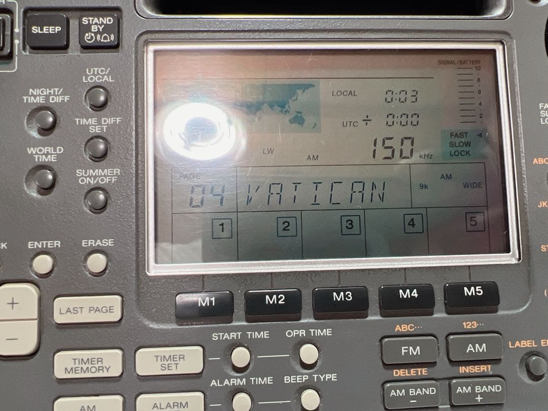 SONY ソニー ICF-SW55 ラジオ レシーバー