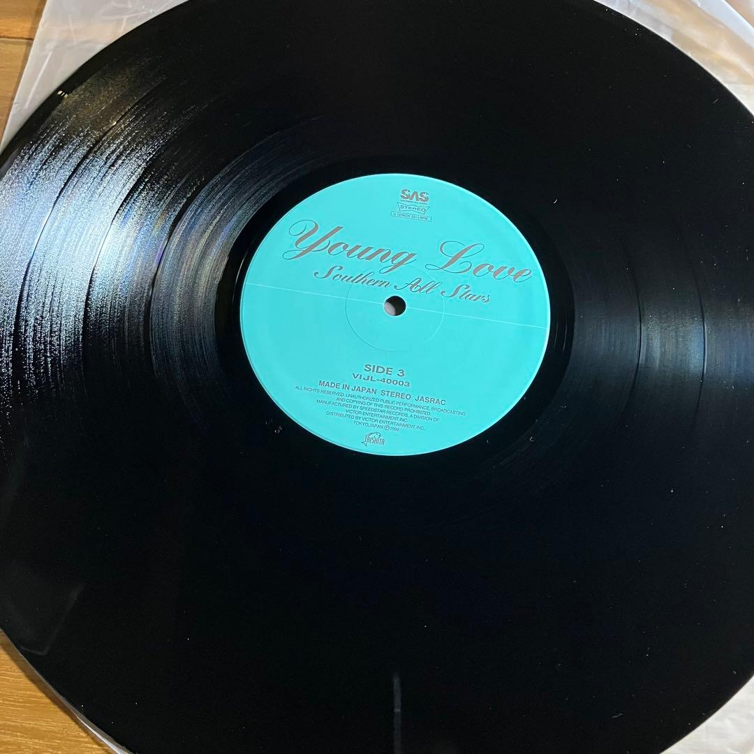 LP　サザンオールスターズ　「Young Love」　レコード　アナログ