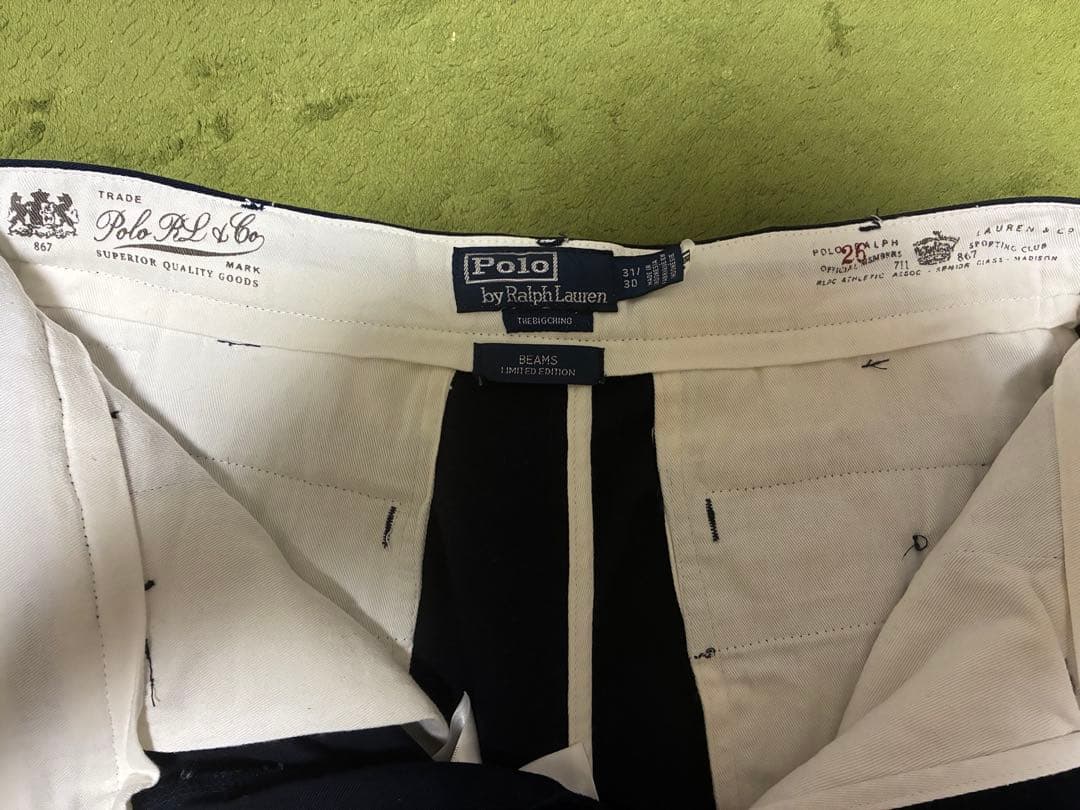 ビームス別注Ralph Lauren ビッグチノ　ラルフローレン　初期タグ