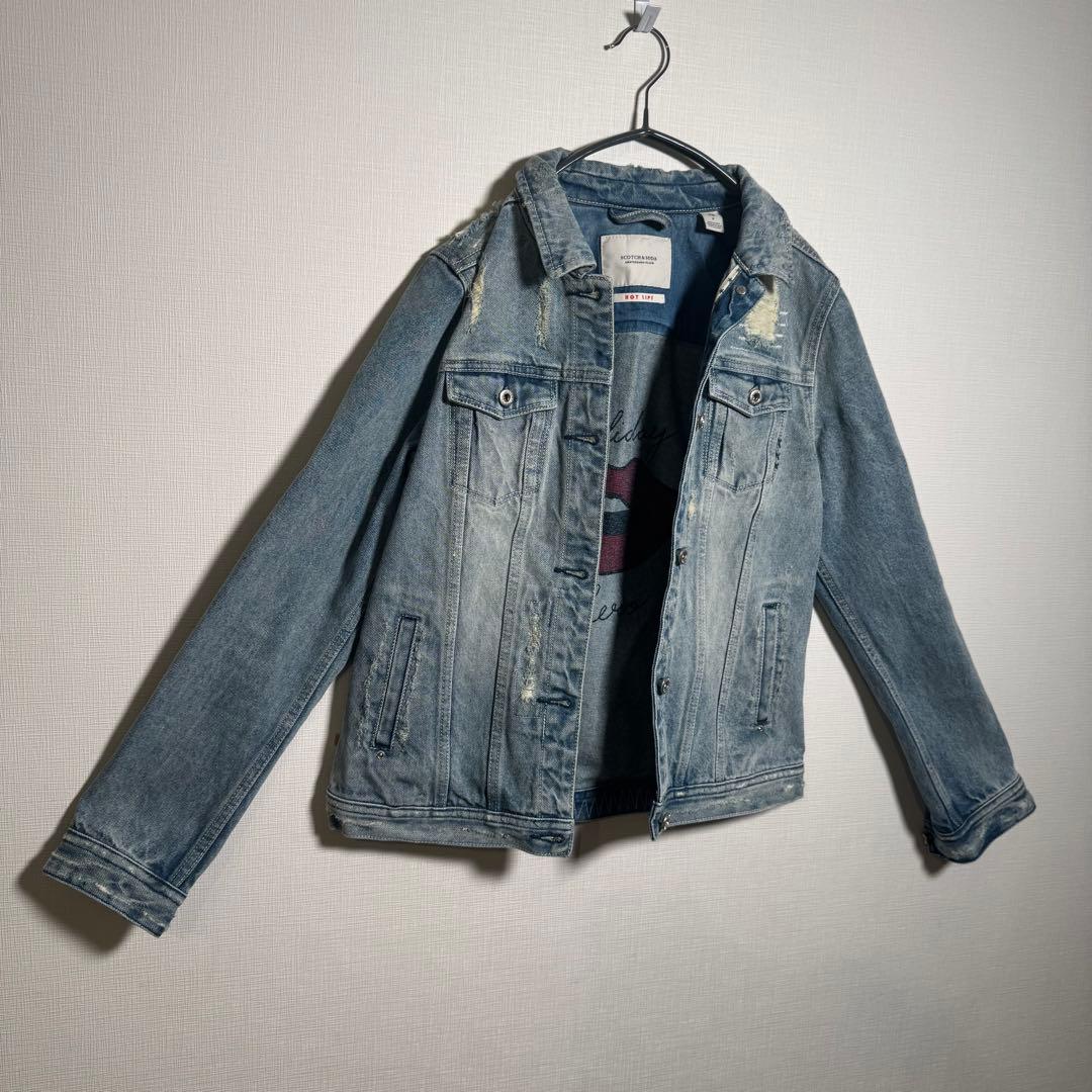 ★美品★ Scotch & Soda Hot Lips デニムジャケット