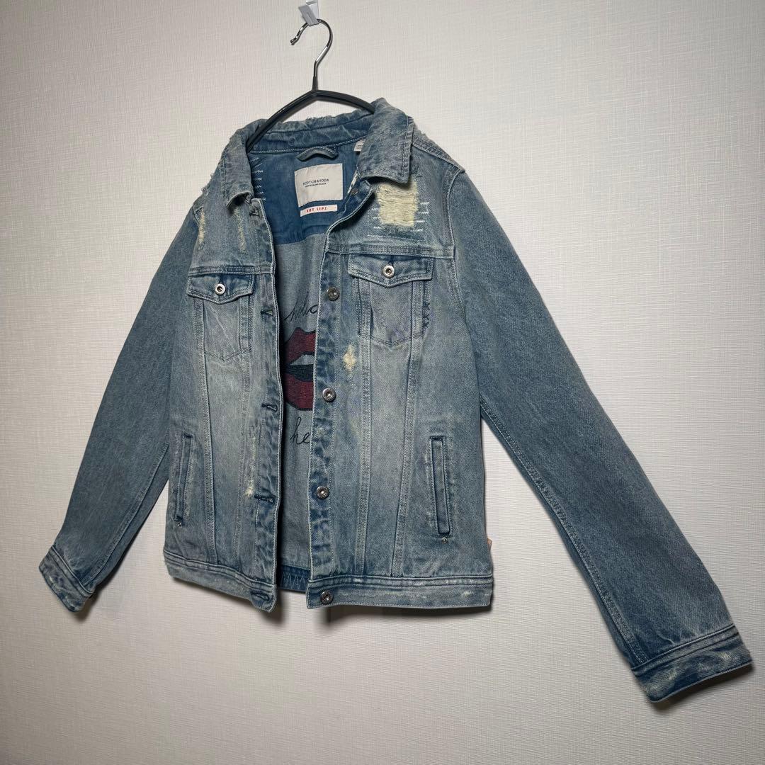 ★美品★ Scotch & Soda Hot Lips デニムジャケット