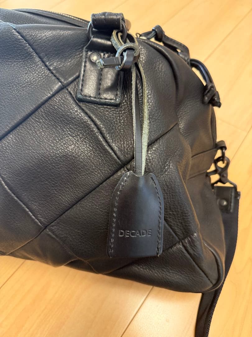 DECADE oild cow leather ボストンバック