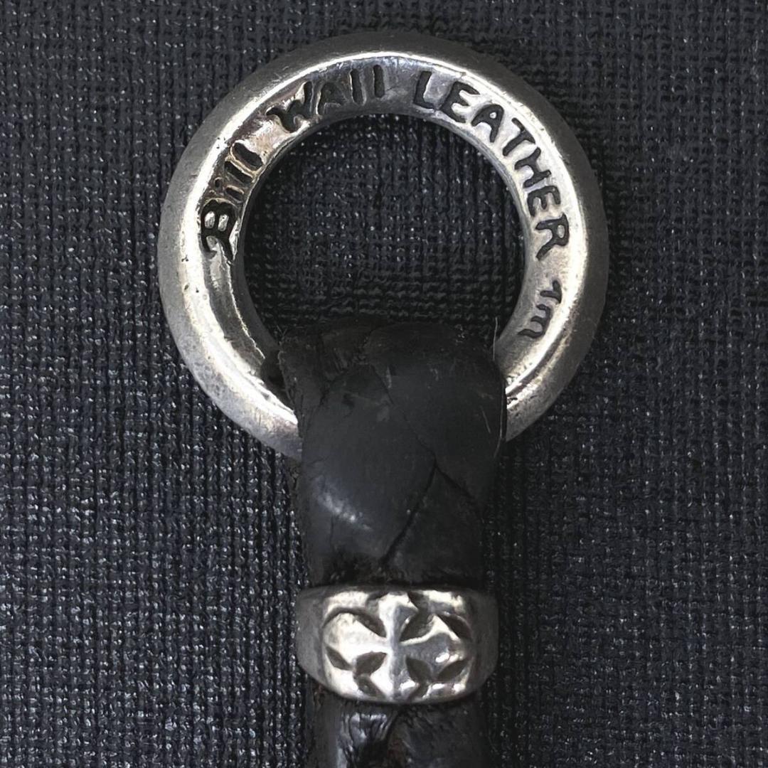 Bill Wall Leather シルバーリングボロチップ レザーキーホルダー