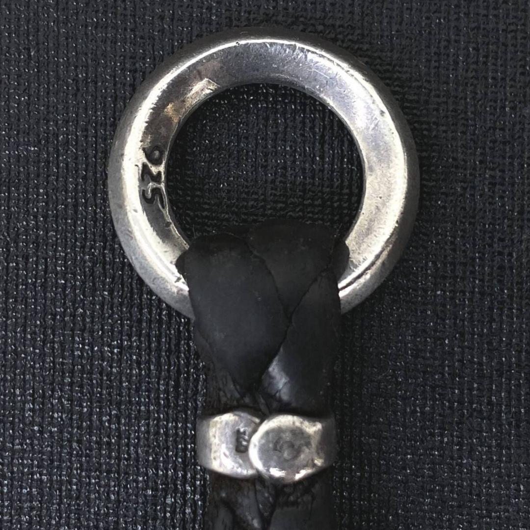 Bill Wall Leather シルバーリングボロチップ レザーキーホルダー