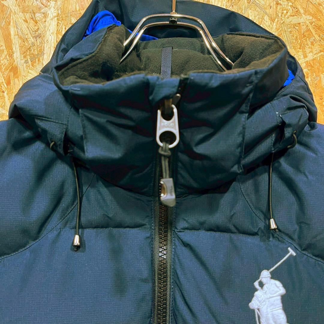 naruro ラルフローレン 刺繍ロゴ レアカラー ダウン ベスト