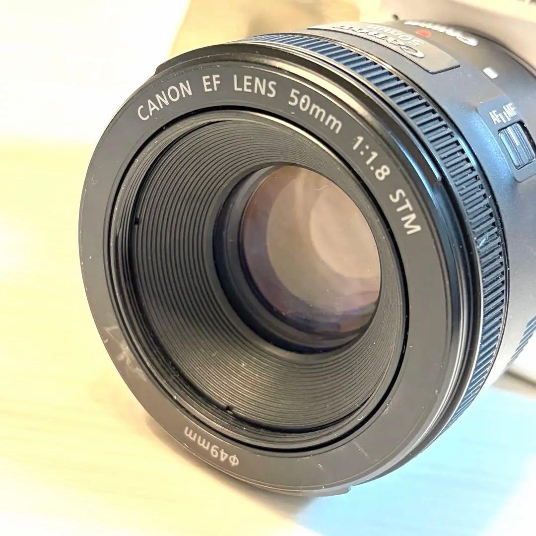 限定OFF【豪華一式】Canon EOS Kiss M レンズ3本＋アダプタ付