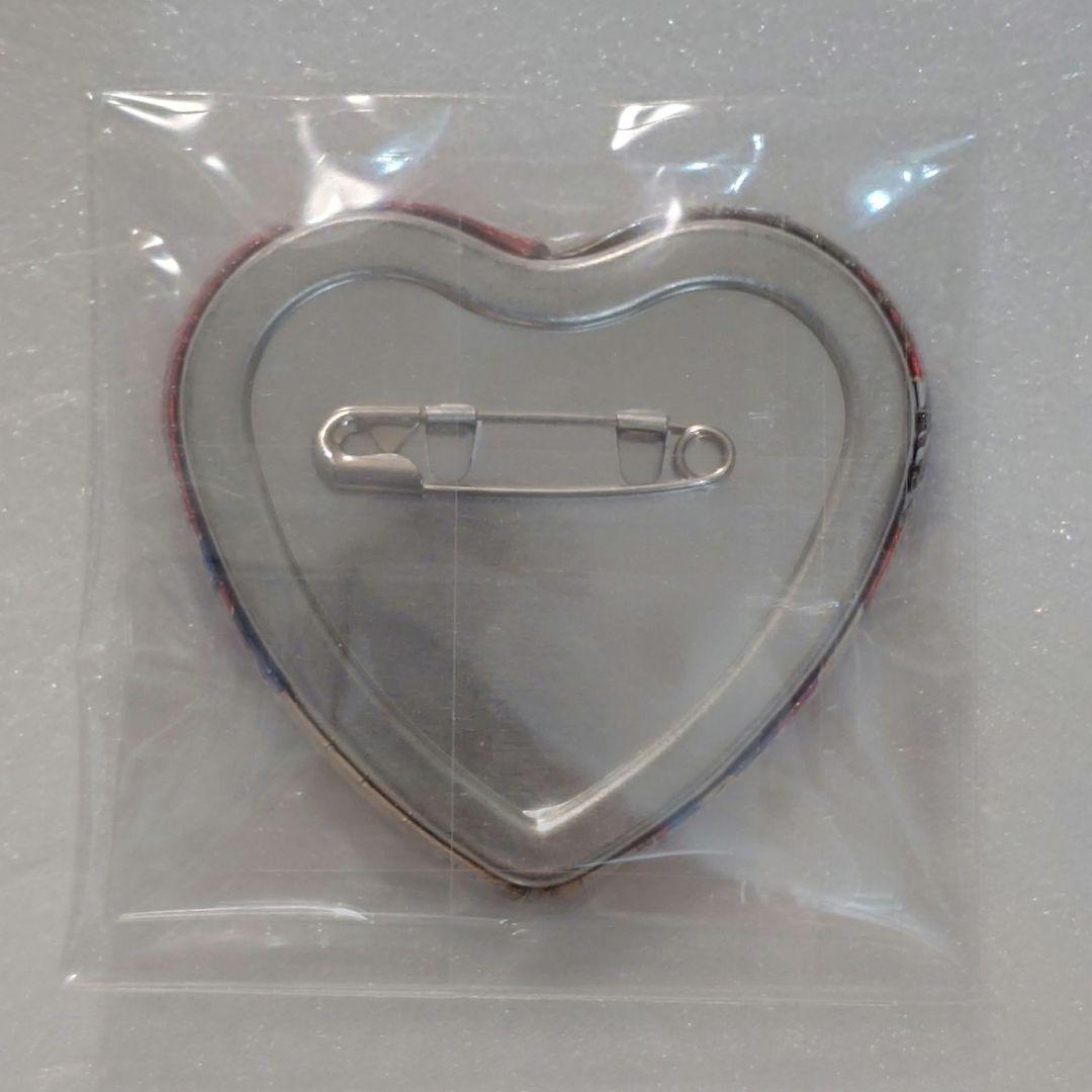 新テニスの王子様　ジャンプショップ限定　バレンタイン　ハート缶バッジ　不二周助