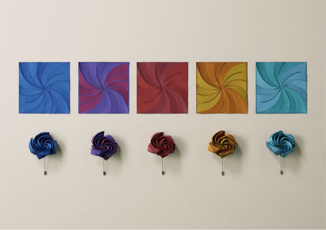 限定生産★イッセイミヤケ FLORIOGRAPHY フラワーコサージュ 未使用品