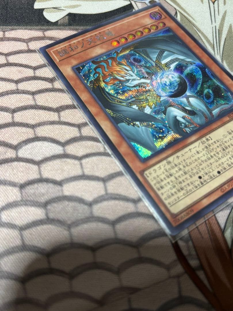 遊戯王 調和ノ天救竜 シークレット フィドラウリス＝ハルモニア