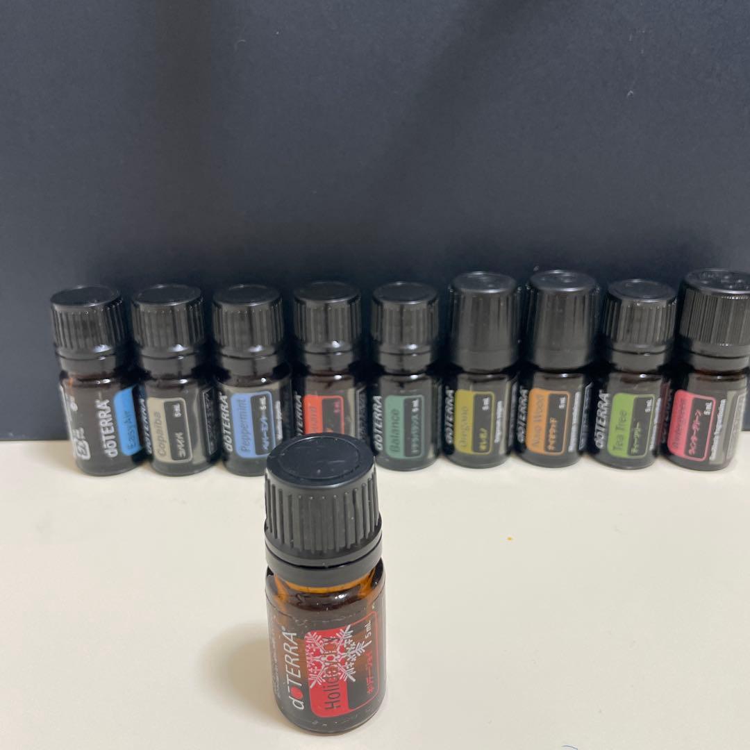 doTERRA ドテラ　イージーエア・コパイバ・ペパーミント他9本セットおまけ付
