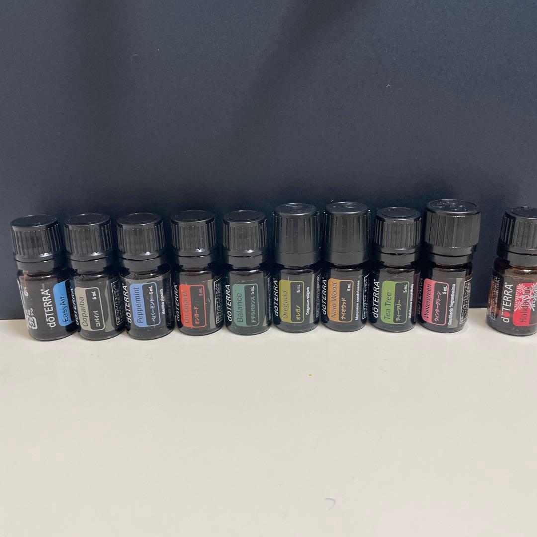 doTERRA ドテラ　イージーエア・コパイバ・ペパーミント他9本セットおまけ付