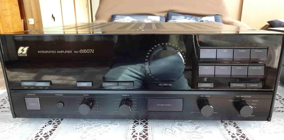 【整備済み】サンスイ　プリメインアンプ　AU-α607i