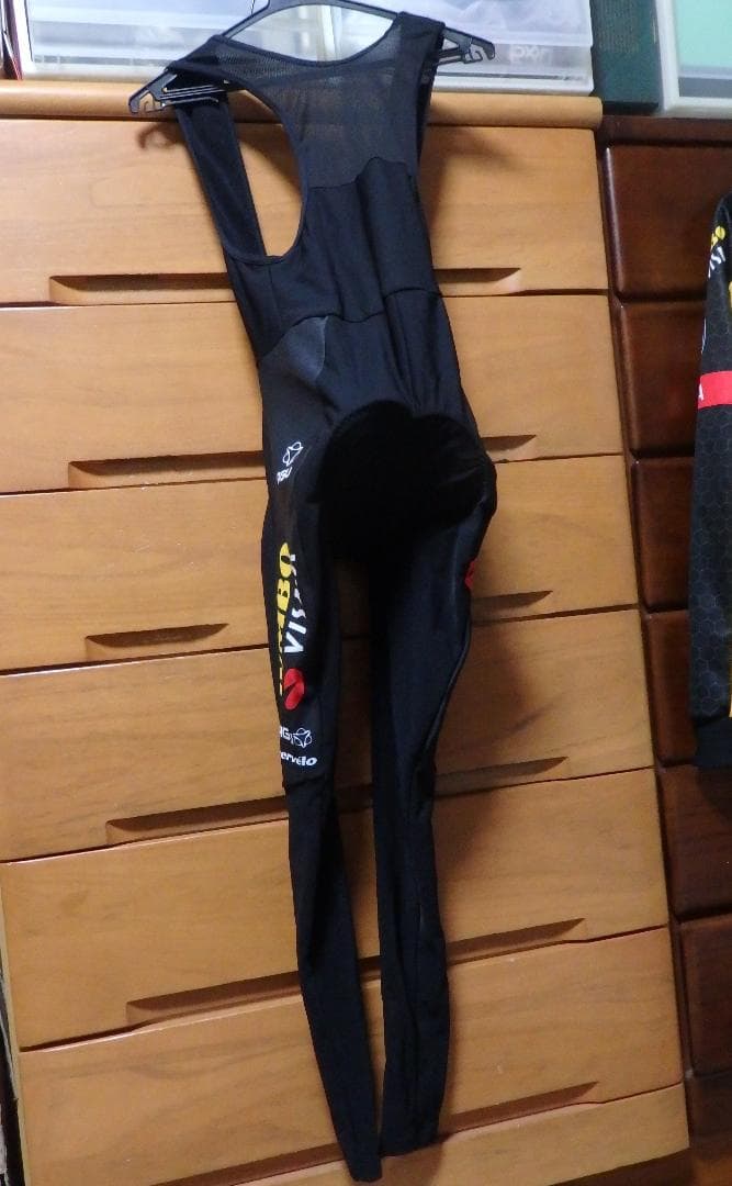 極美品　JUMBO VISMA　長袖ジャージ＋ビブタイツ　Mサイズ　本物正規品