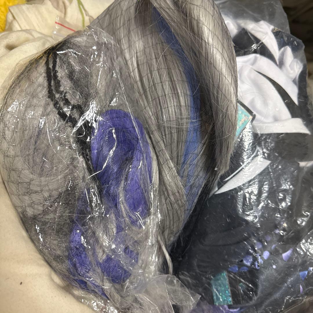 f*l様 崩壊スターレイル 銀狼 コスプレ衣装フルセット ウィッグと靴込み