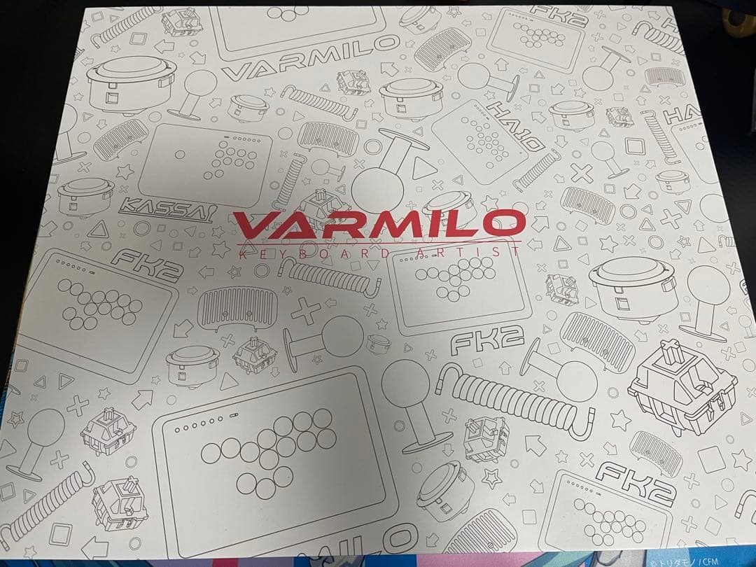 Varmilo KASSAI Lunar Silver アケコン レバータイプ