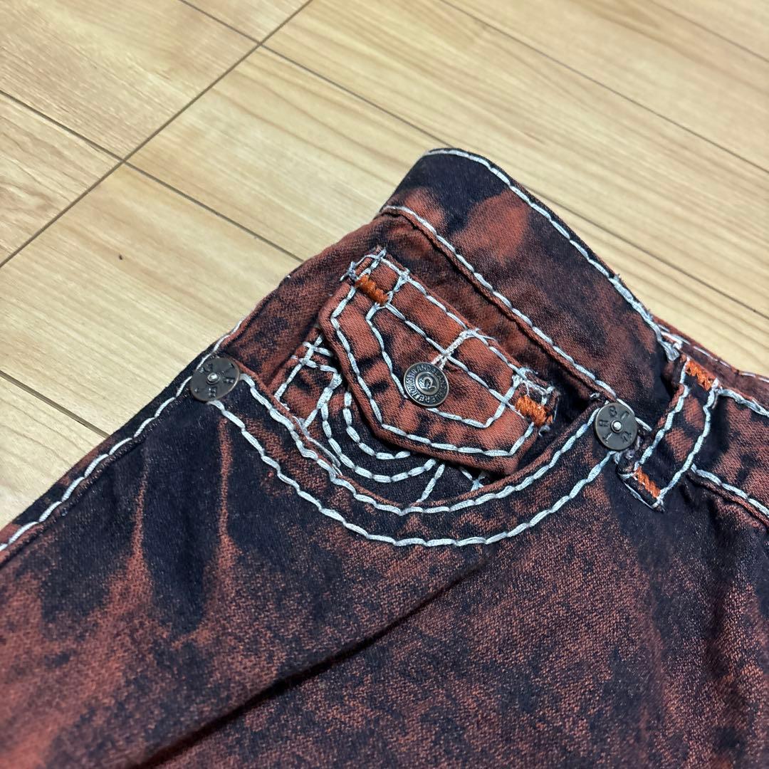 パンツ true religion half denimpants y2k grunge