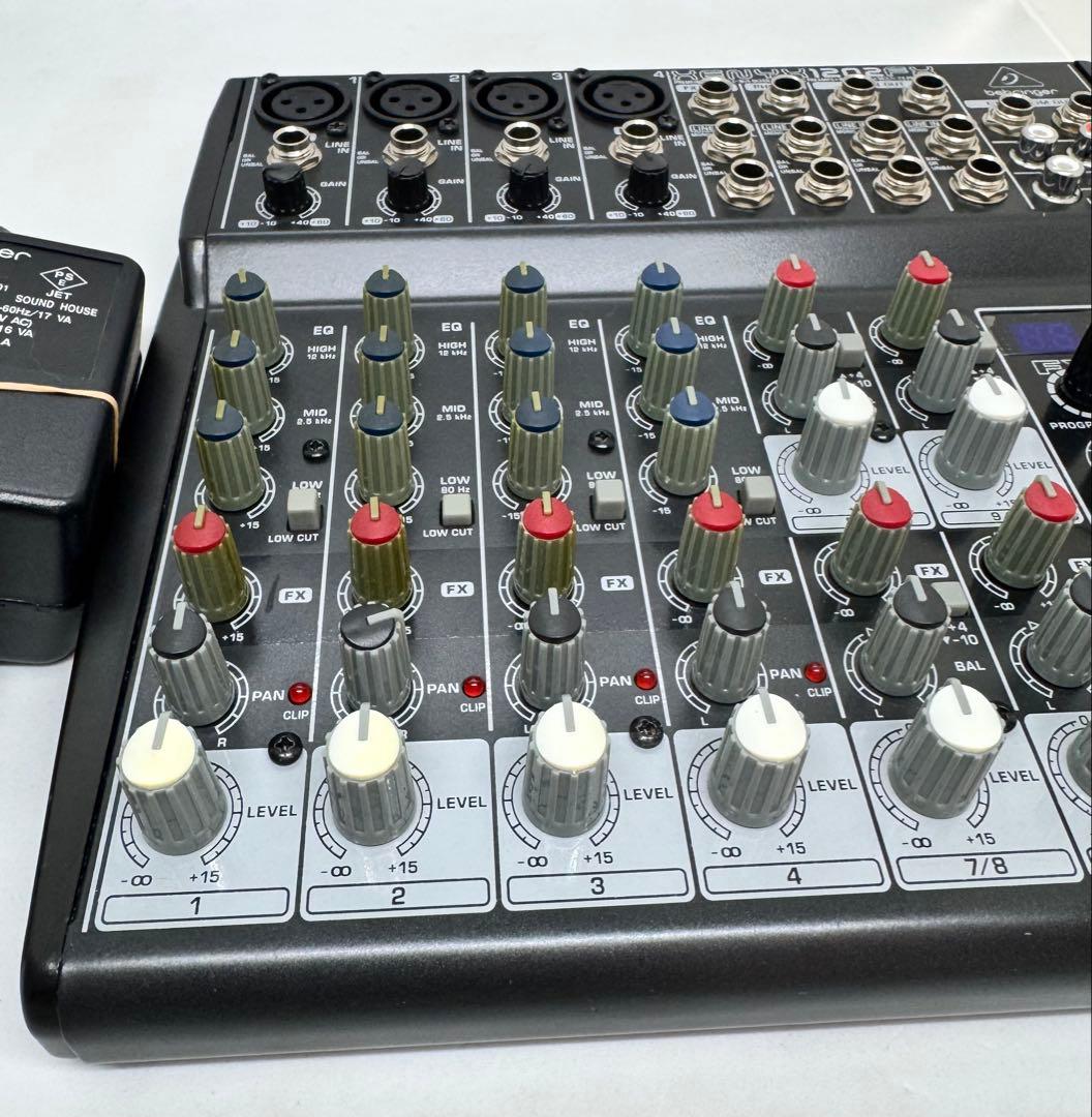 Behringer XENYX 1202FX アナログミキサー 12チャンネル