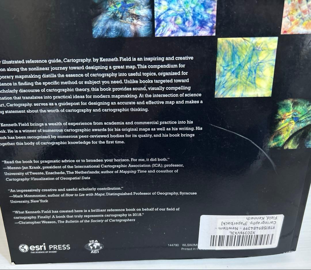『Cartography.』 Kenneth Field（Esri Press）