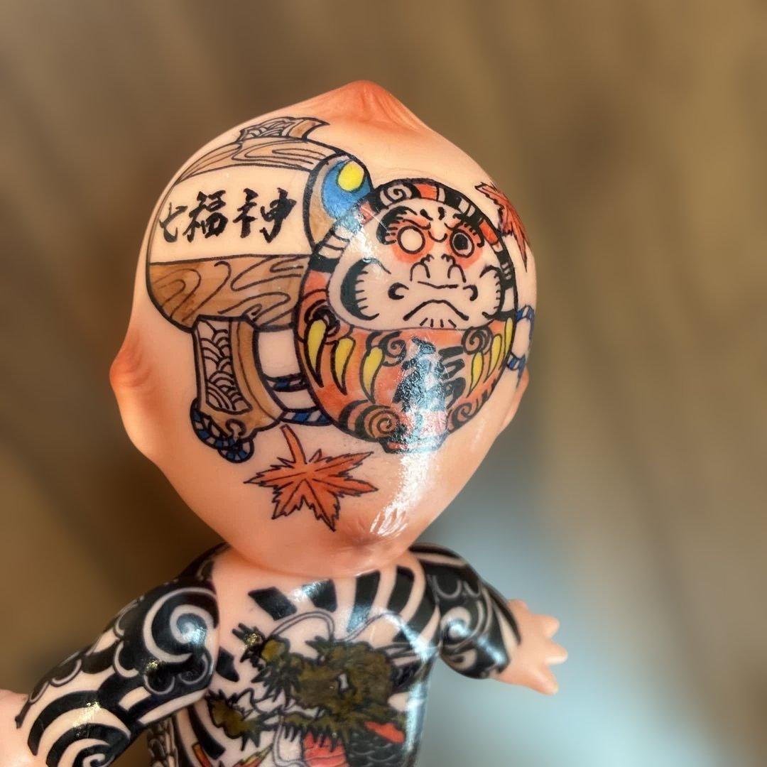 刺青キューピー タトゥー キューピー人形