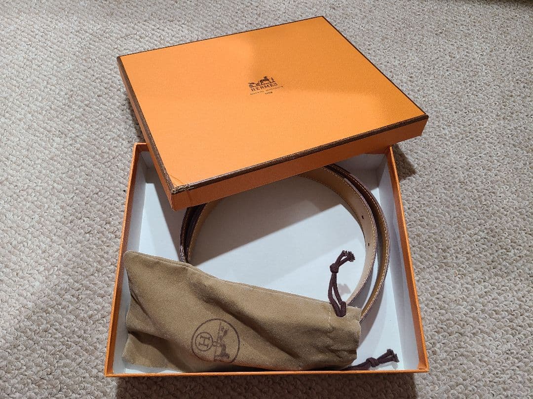 HERMÈS（エルメス）レザーベルト