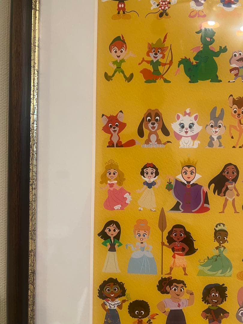 disney100周年　ディズニー絵画　世界限定100枚＋α