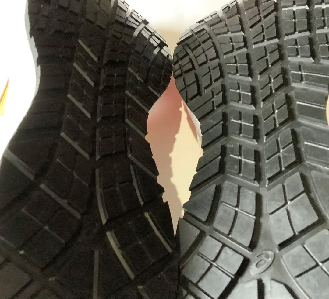 アシックス　CP209 BOA 27cm ハバネロ　ウツロイ　安全靴