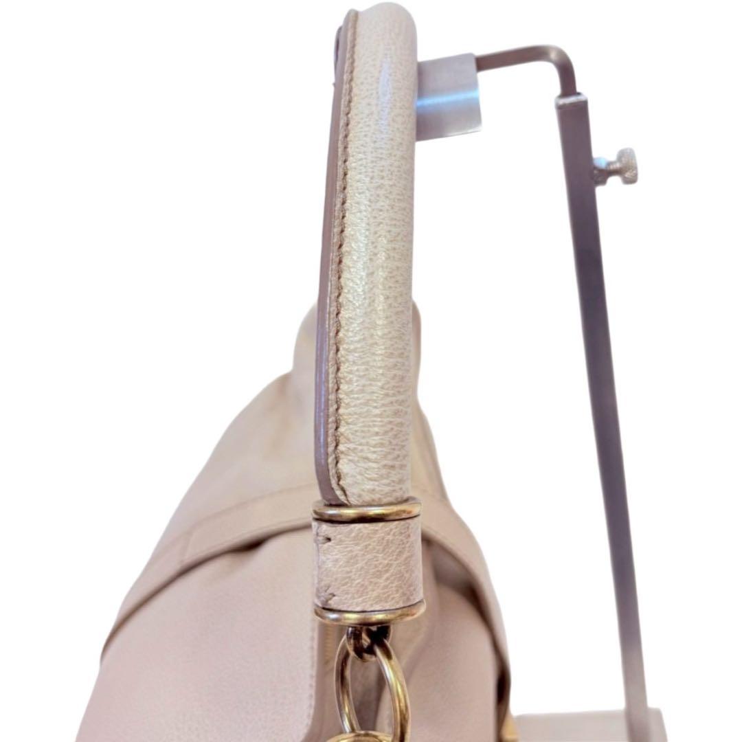 Burberry オールレザー ワンショルダーバック シャドーチェック 2way