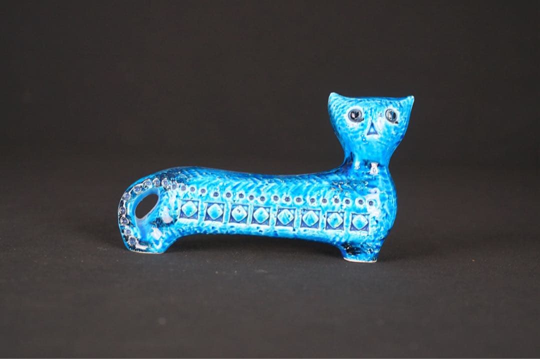 BITOSSI ビトッシ リミニブルー ねこ