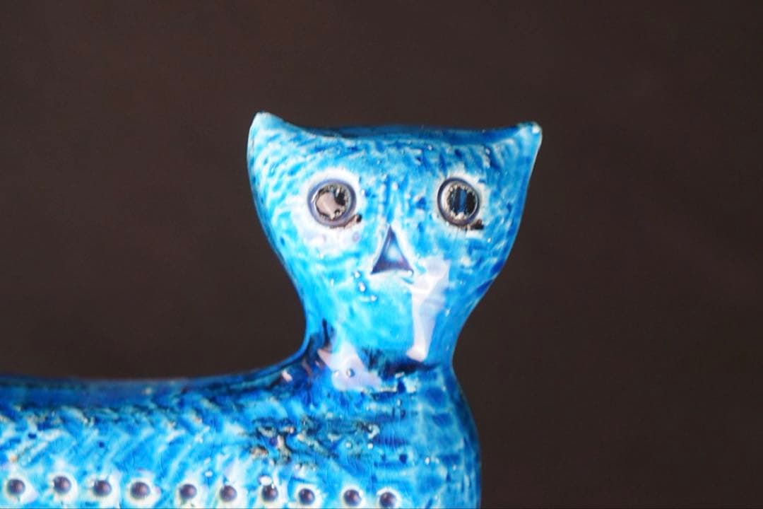 BITOSSI ビトッシ リミニブルー ねこ