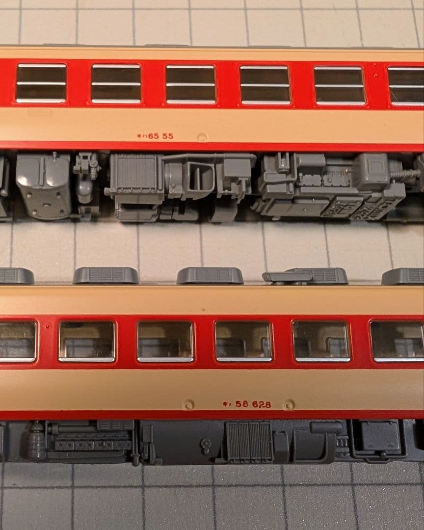 TOMIX Nゲージ(HG) キハ58/28/65単品×4両セット