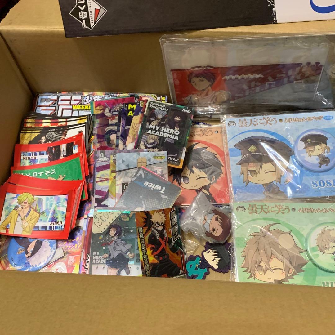 ノンジャンル グッズ アニメ まとめ　大量　ジャンプ　段ボール