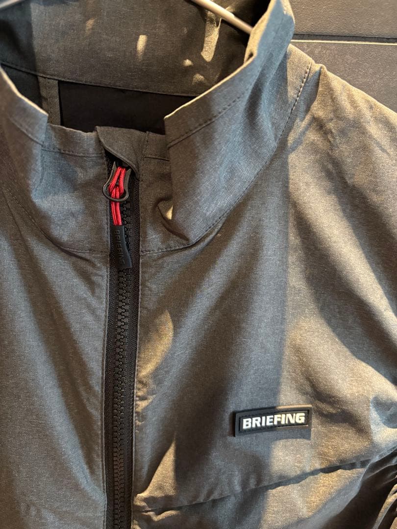 ⭐︎期間限定値下げ⭐︎BRIEFING ゴルフ　ウィンドベスト　グレー　M