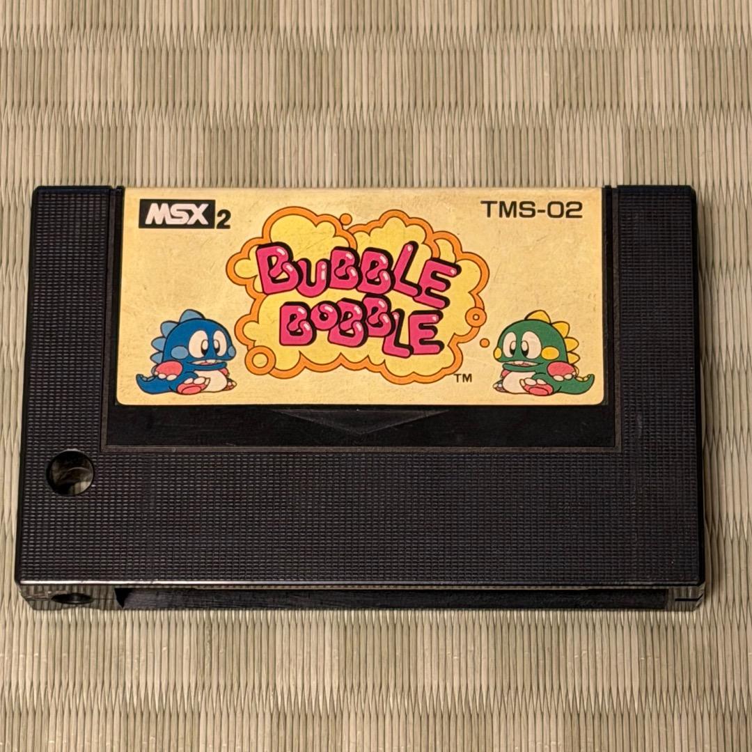 MSX2 バブルボブル ROMカートリッジのみ