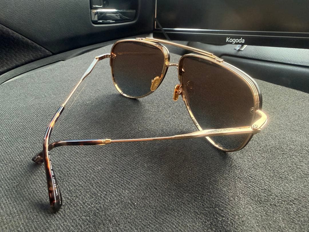 tom ford TF1071 ゴールドフレーム サングラス　ブラウン茶色