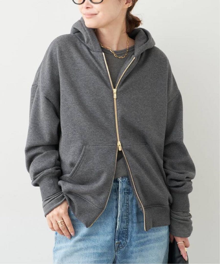 deuxieme classe *Warm ジップ フーディー