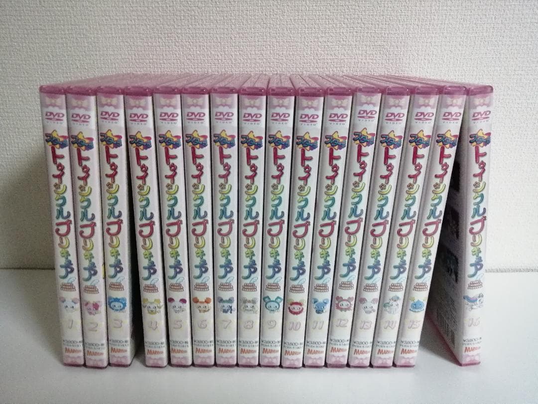 スター☆トゥインクルプリキュア　初回限定版　DVD　全16巻セット 欠品あり