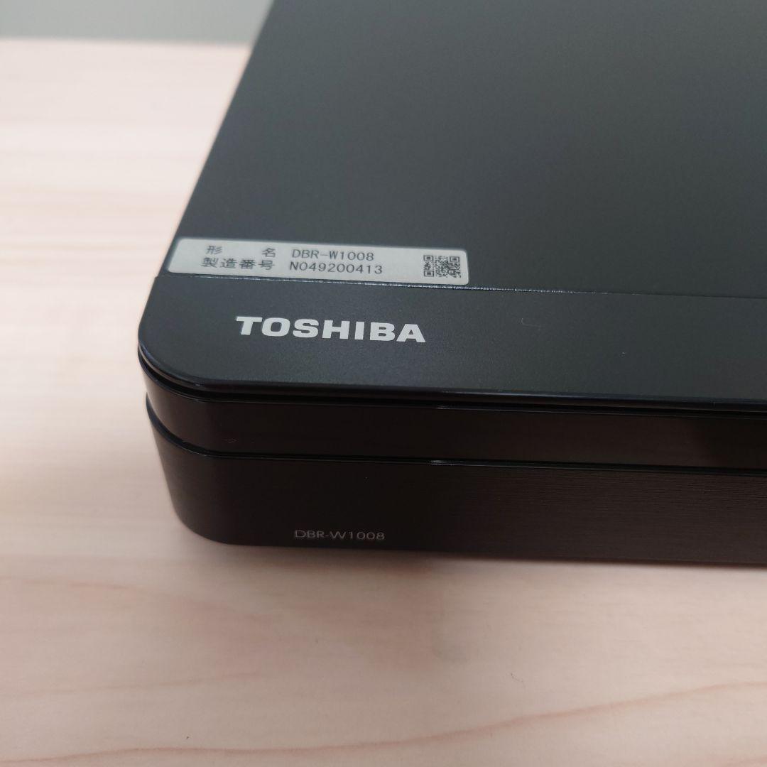 TOSHIBA DBR-W1008 HDD＆ブルーレイレディスクコーダー