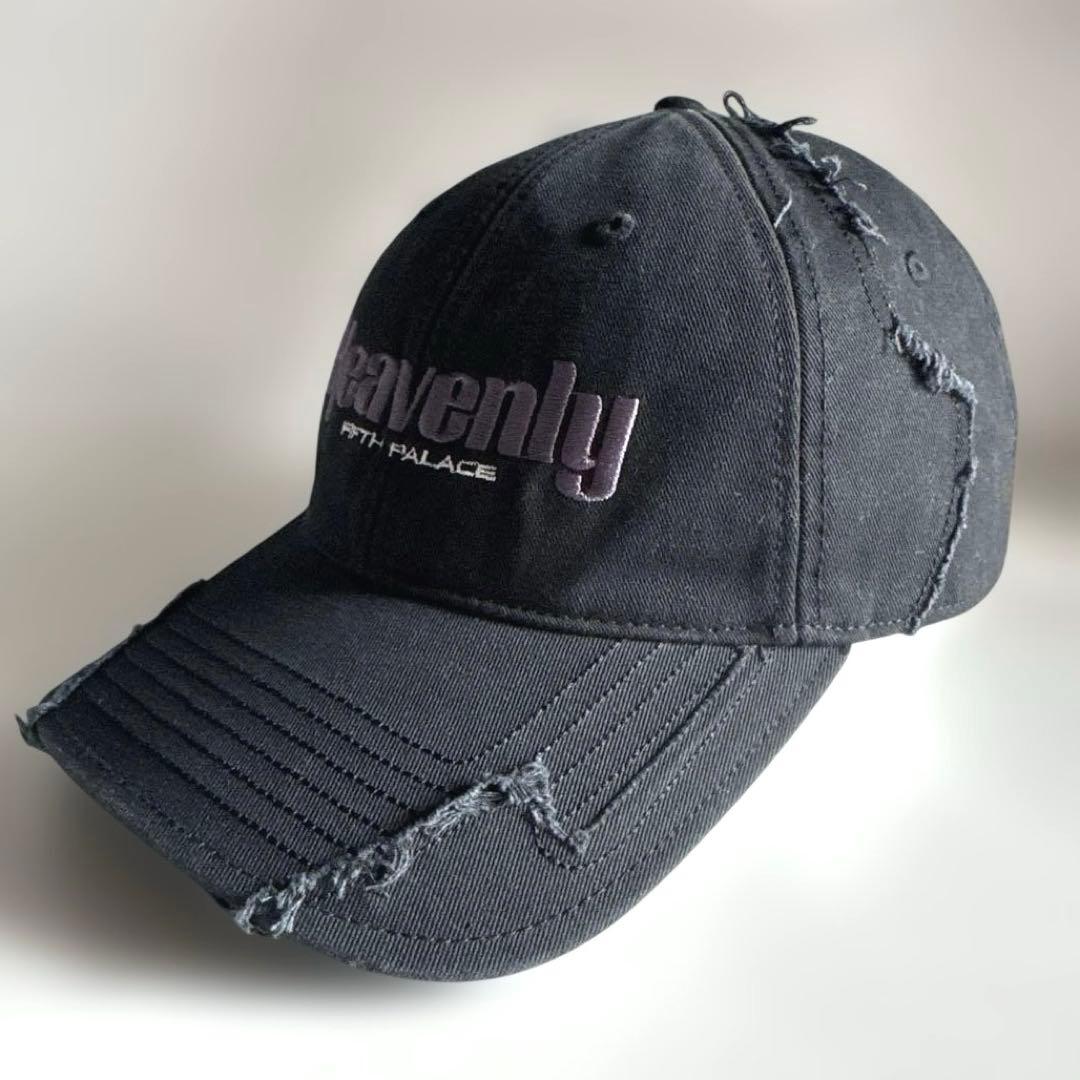 【美品】FIFTH GENERAL STORE　ダメージ加工キャップ　日本製