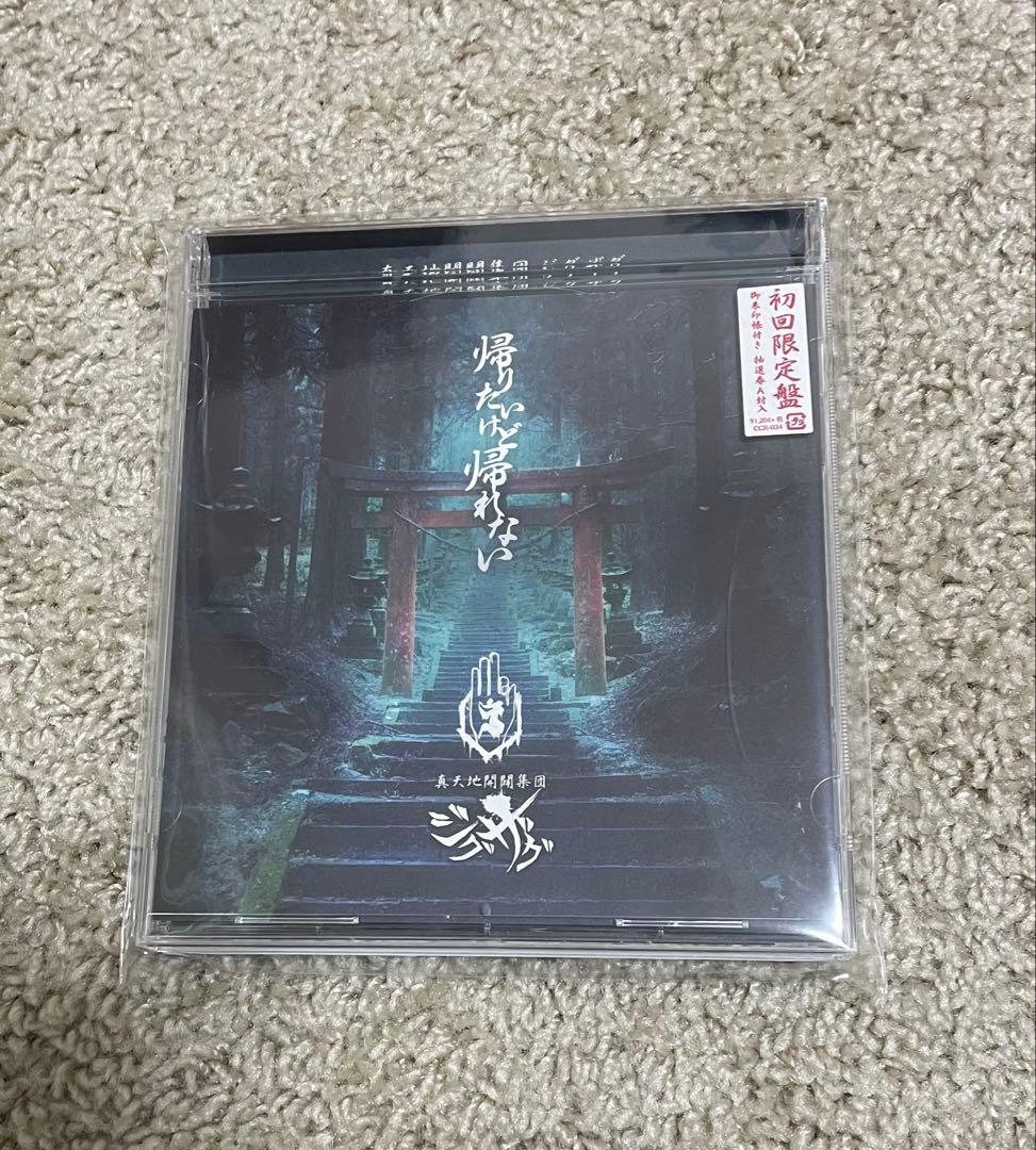 真天地開闢集団ジグザグ 帰りたいけど帰れない 初回盤CD