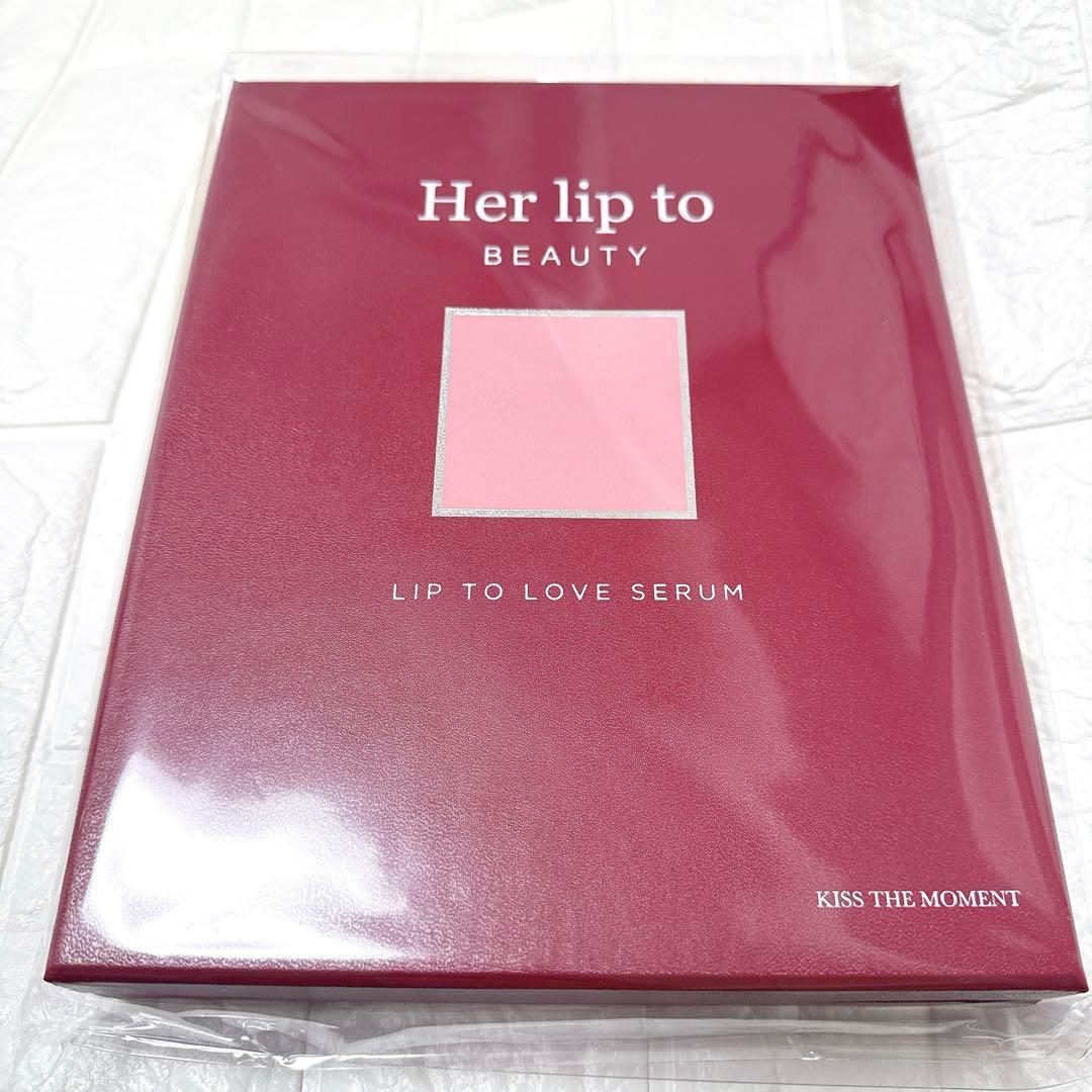 イベント限定　LIP TO LOVE SERUM 限定プレートオリジナルBOX