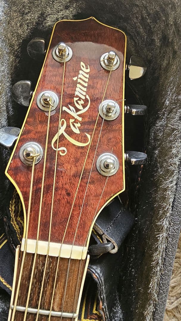 TAKAMINE PT-207　ハードケース付　アコースティックギター　タカミネ
