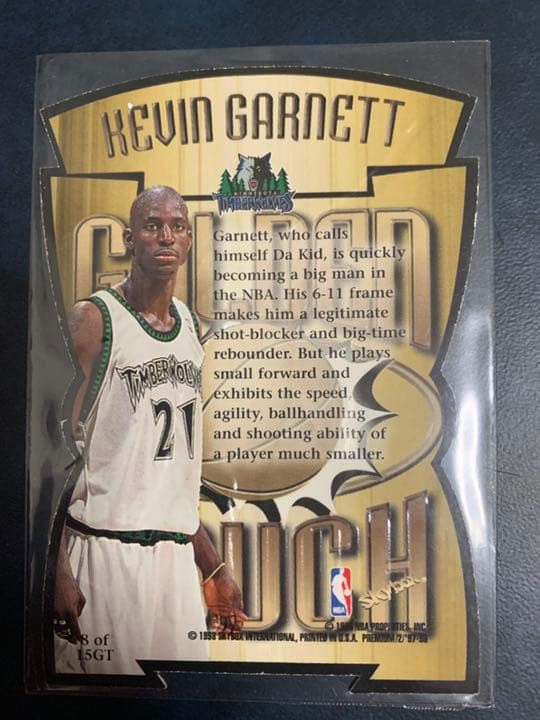 その他 NBA Skybox Golden Touch Kevin Garnett