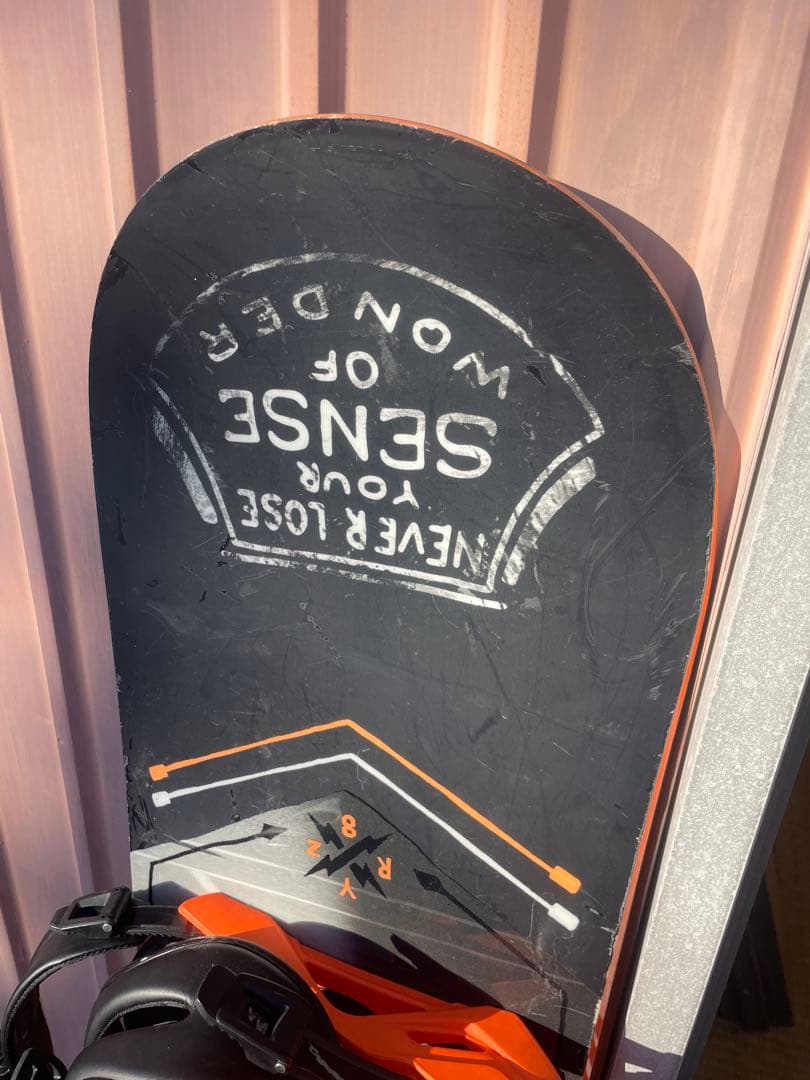 ライズ　マーシャル　スノーボード　155cm ビンディング