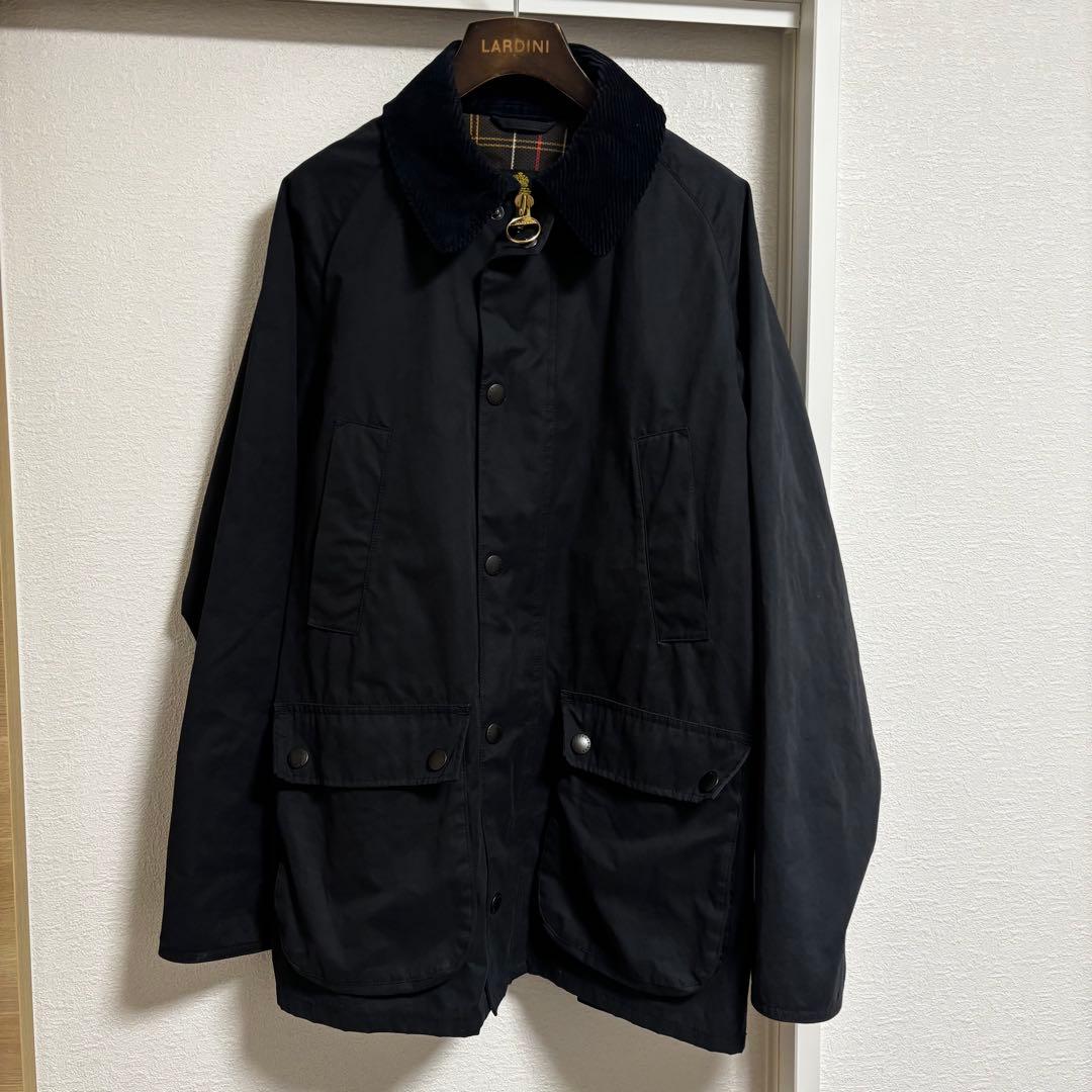 Barbour バブアー BEDALE SL PEACHEDビデイル 黒 40
